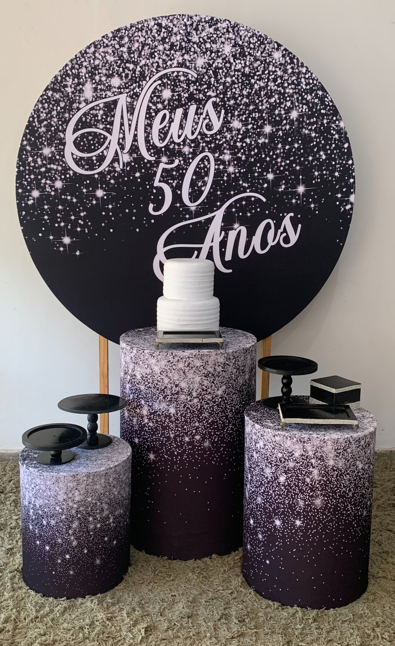 Kit Bronze - 50 Anos - HK Décor & pegue  e monte