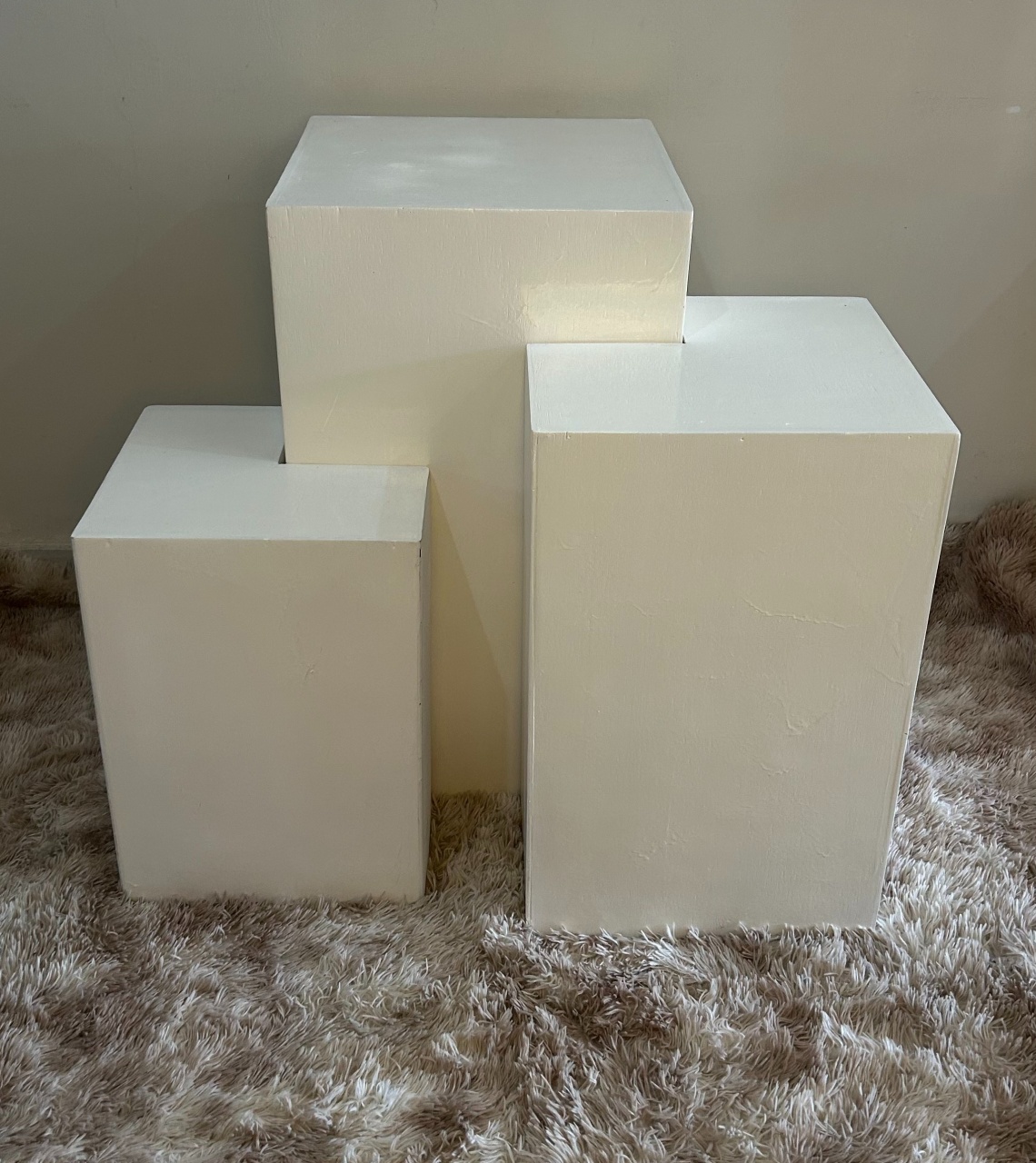 Cômoda - Cubo Branco - HK Décor & pegue  e monte