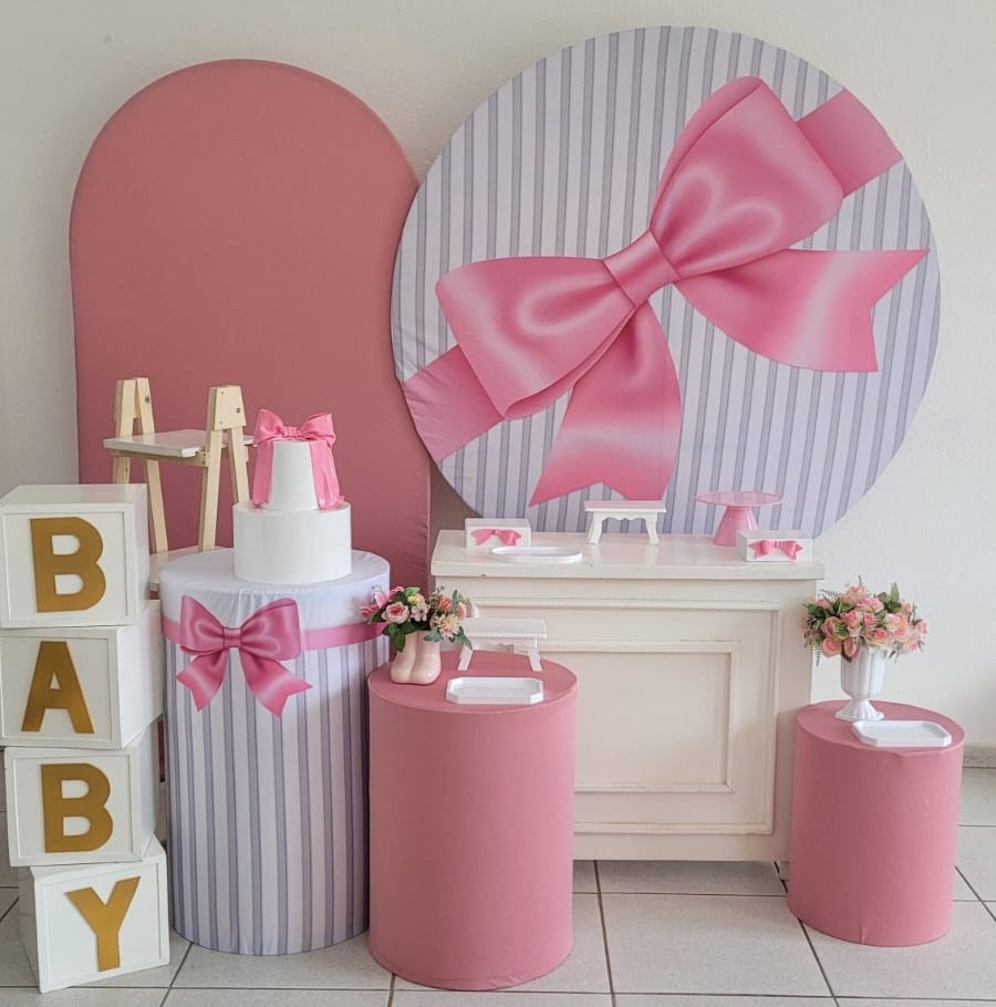 Kit Ouro  - Chá de Bebe - HK Décor & pegue  e monte