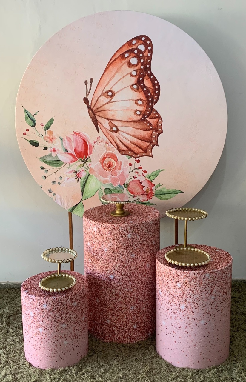 Kit Bronze - Borboleta - HK Décor & pegue  e monte