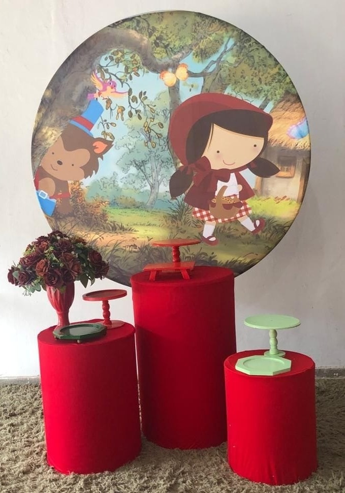 Kit Bronze - Chapeuzinho Vermelho - HK Décor & pegue  e monte