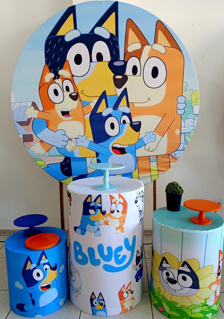 Kit Bronze - Bluey  - HK Décor & pegue  e monte