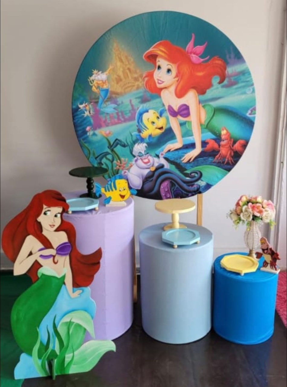 Kit Bronze - Sereia Ariel  - HK Décor & pegue  e monte
