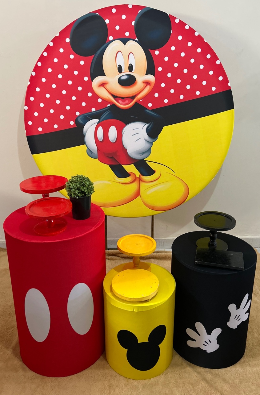 Kit Bronze - Mickey Mouse - HK Décor & pegue  e monte