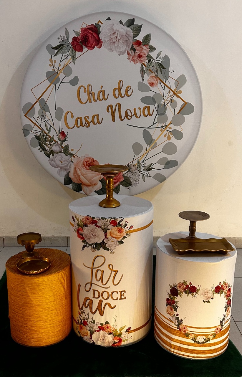 Kit Bronze - Chá de Casa Nova - HK Décor & pegue  e monte