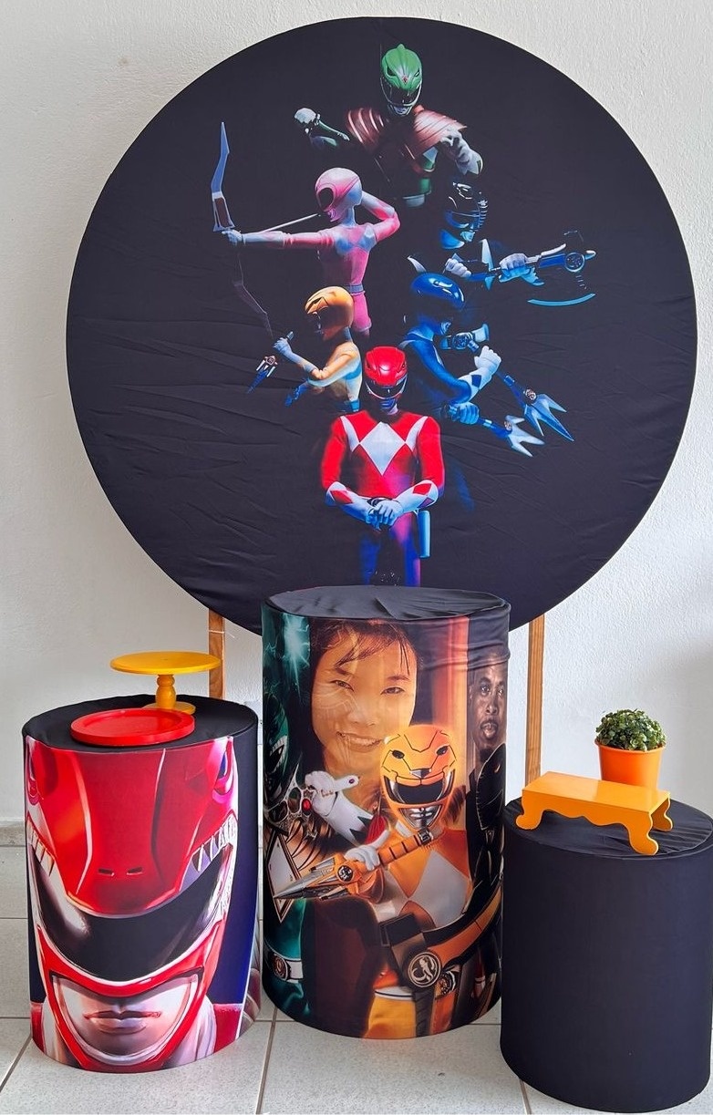 Power Rangers - HK Décor & pegue  e monte