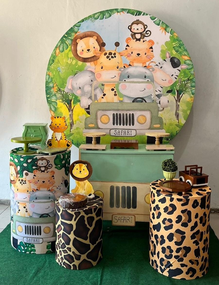 Kit Prata - Safari - HK Décor & pegue  e monte