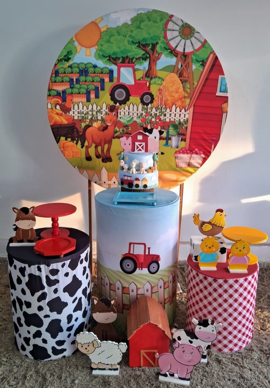 Kit Bronze - Fazendinha Menino - HK Décor & pegue  e monte