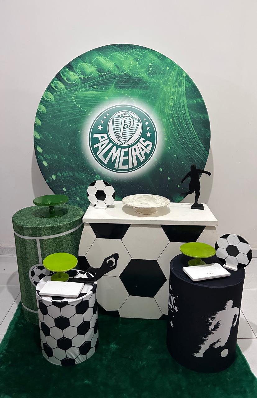 Kit Prata - Palmeiras - HK Décor & pegue  e monte
