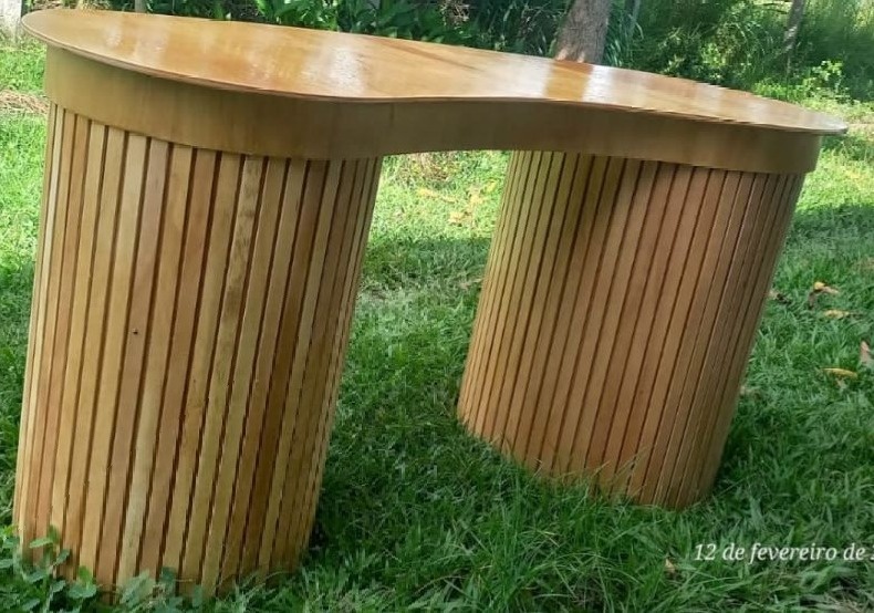 Cômoda Ripada Rustica - HK Décor & pegue  e monte