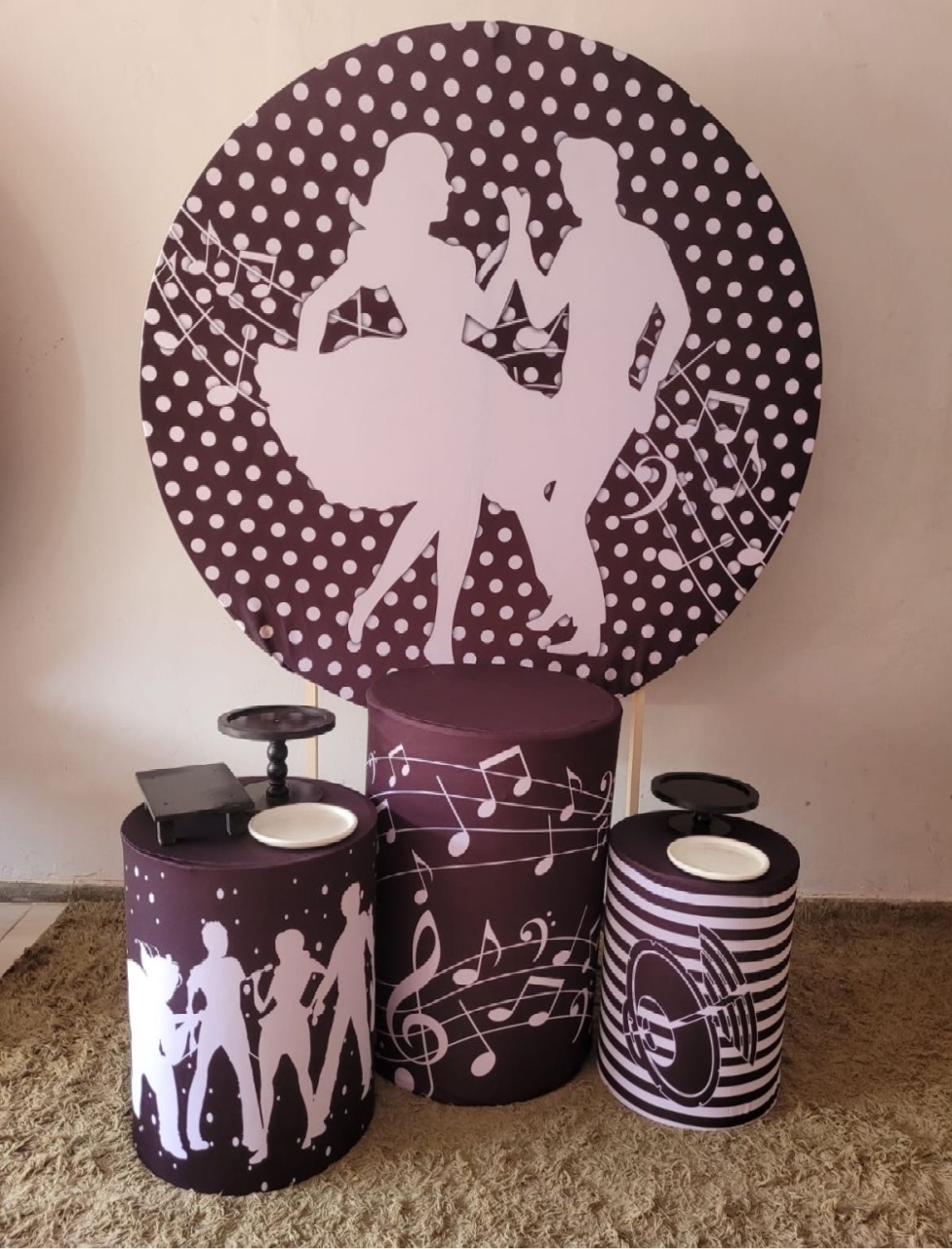 Kit Bronze -  Anos 80 - HK Décor & pegue  e monte