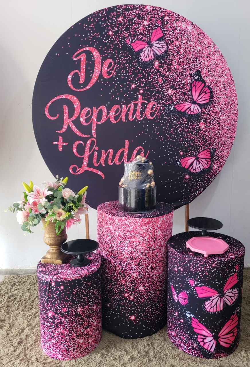 Kit Bronze -  de Repente Linda - HK Décor & pegue  e monte