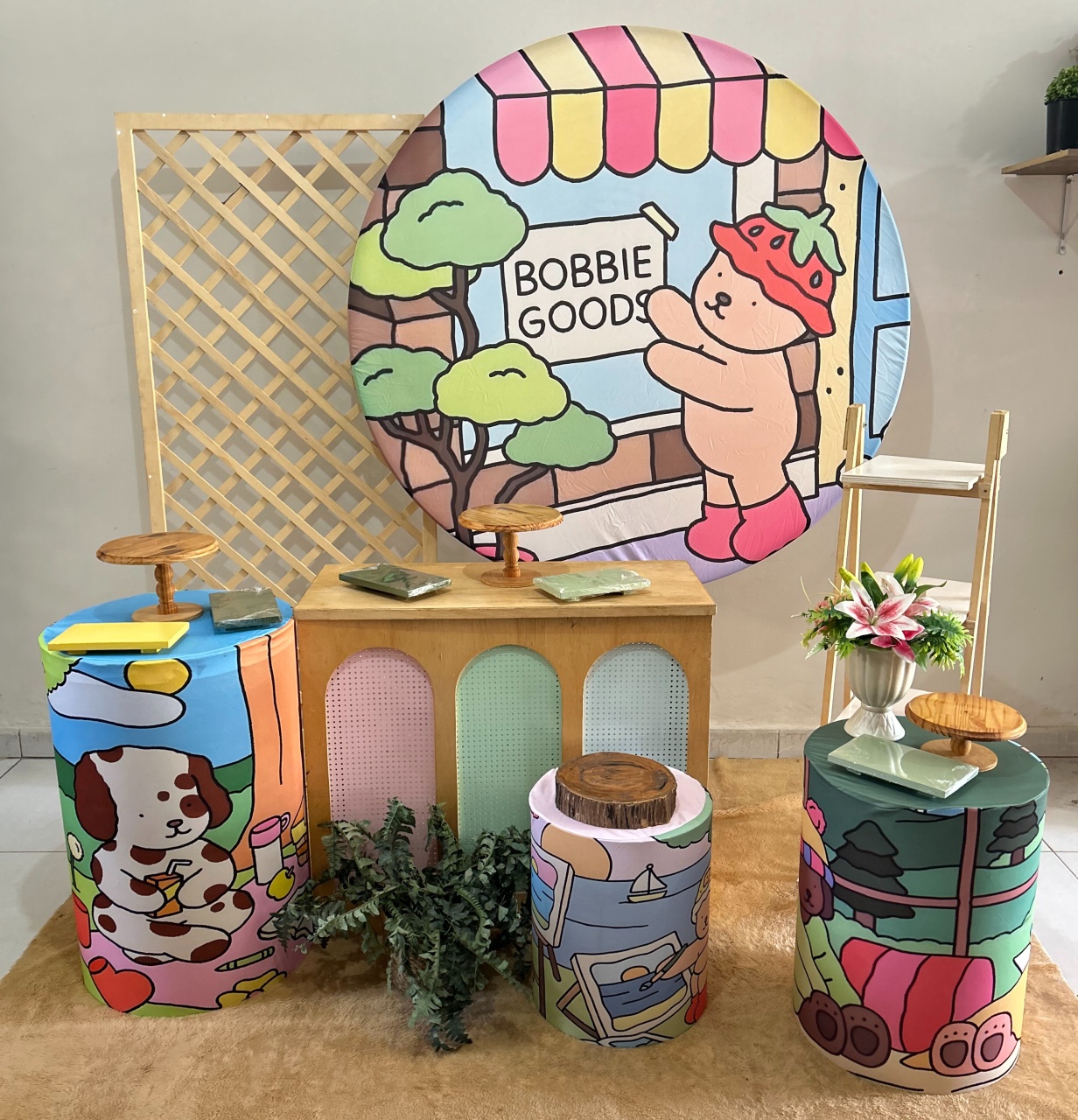 Kit Ouro  - Bobbie Goods - HK Décor & pegue  e monte