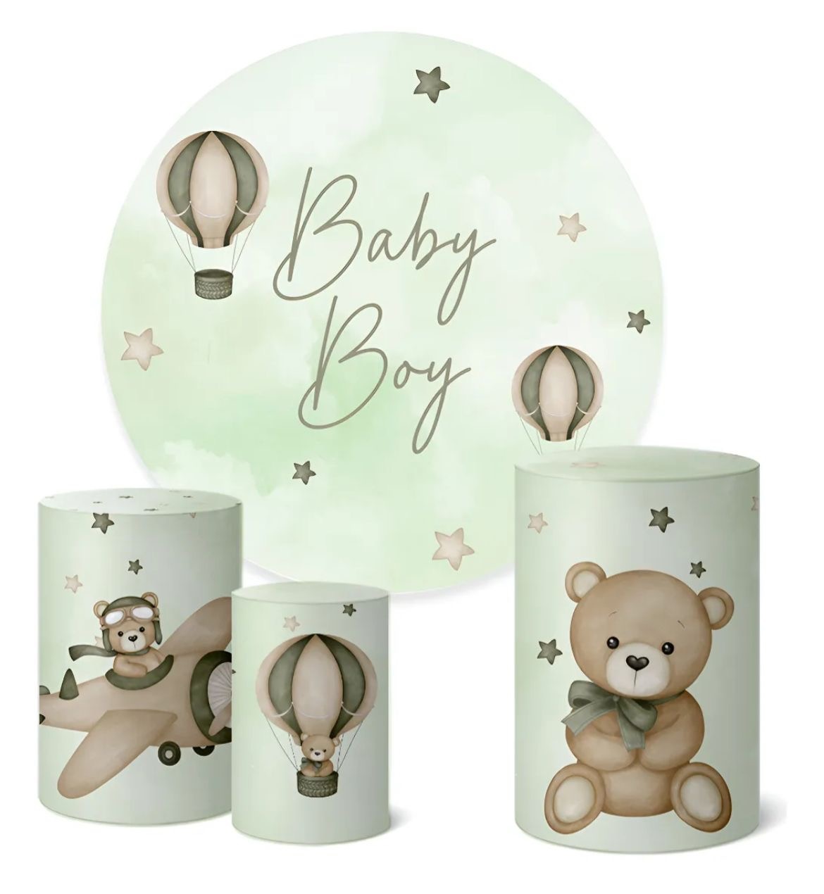 Kit Bronze -Baby Boy - HK Décor & pegue  e monte