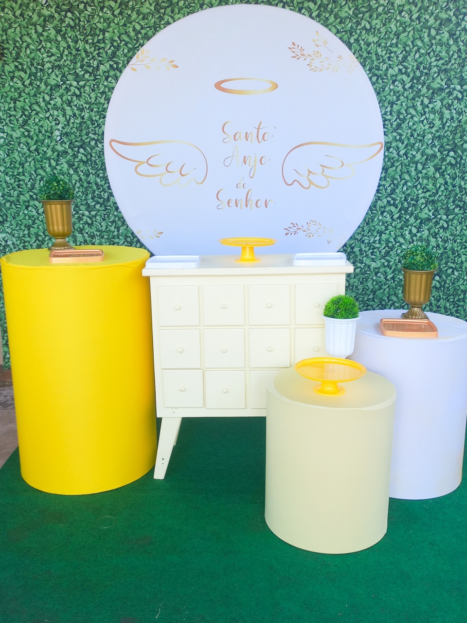 Batizado Santo Anjo - Silmara Decorações 