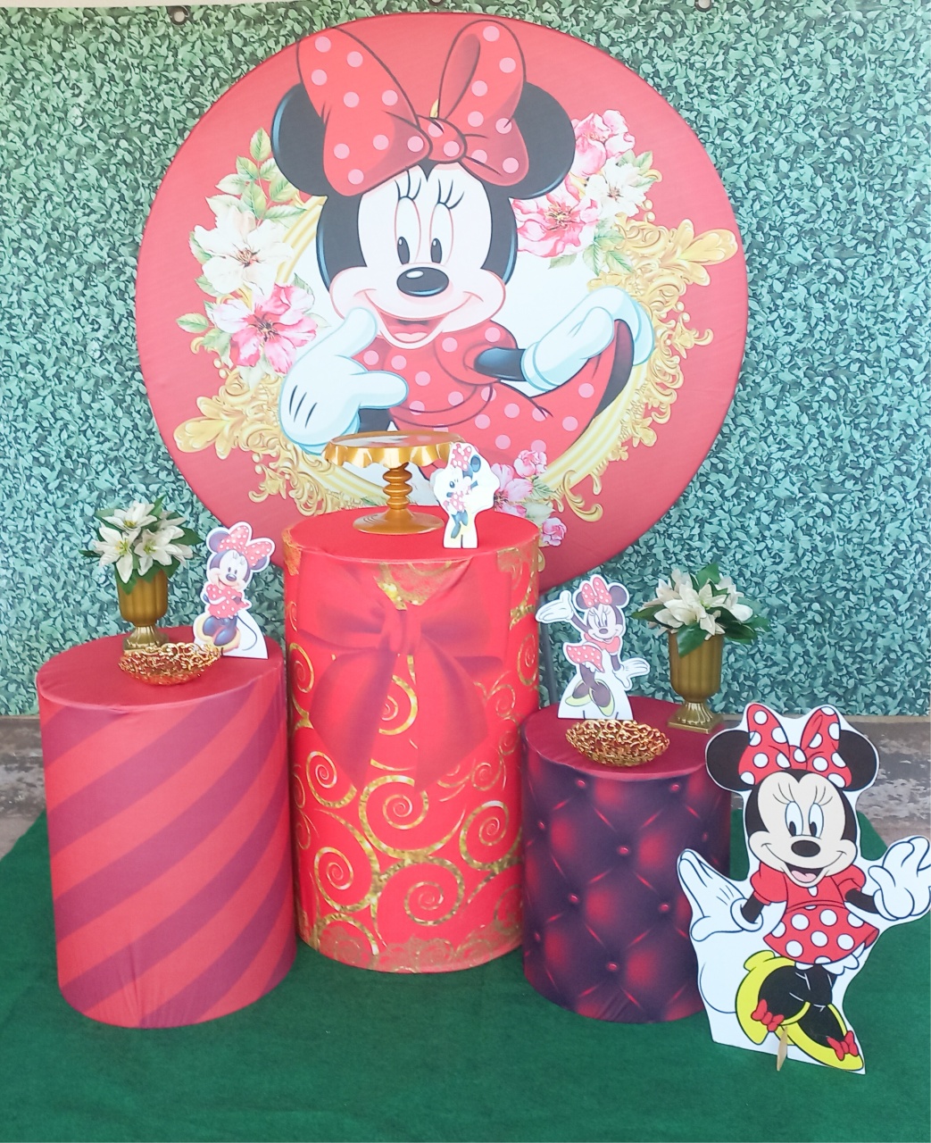 Minnie Vermelha - Silmara Decorações 