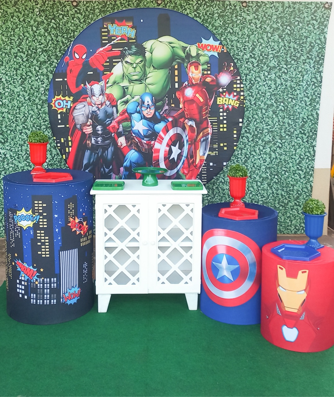Vingadores 01 - Silmara Decorações 