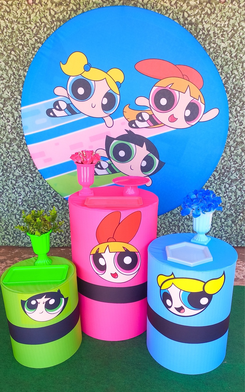 Meninas Super Poderosas - Silmara Decorações 