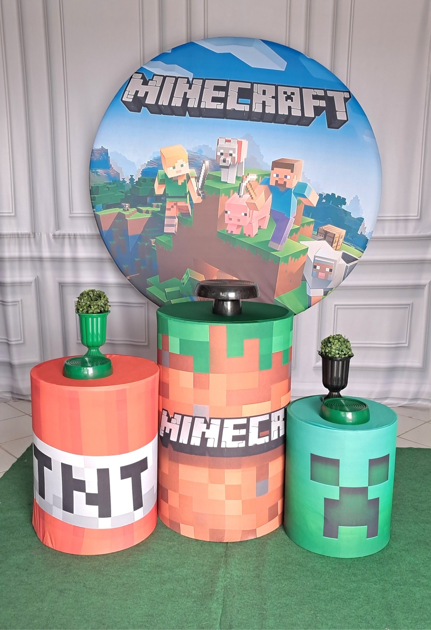 Minecraft 03 - Silmara Decorações 