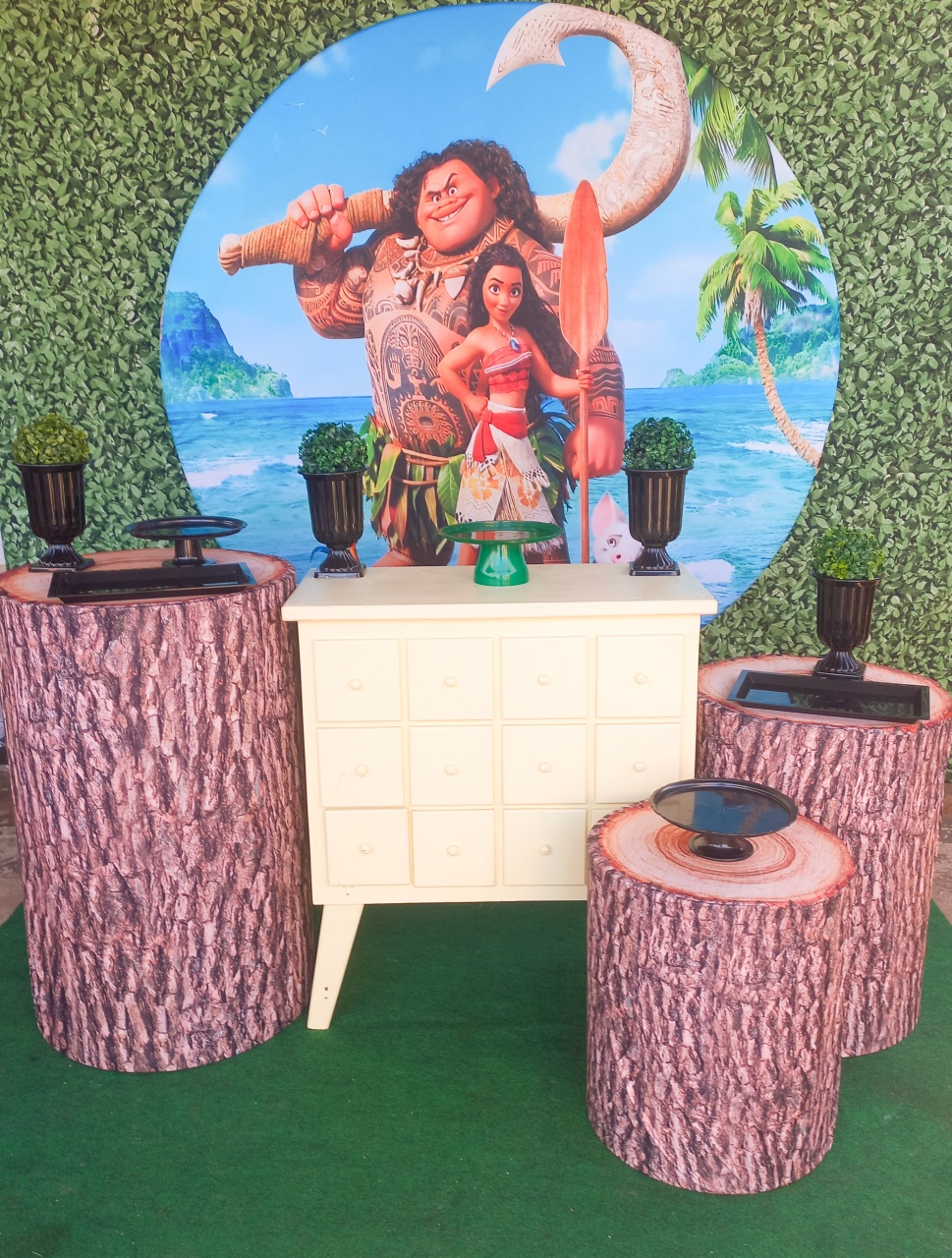 Moana Moça  - Silmara Decorações 