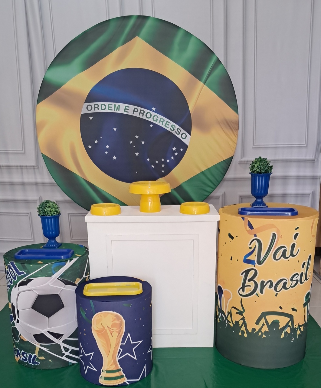 Copa Do Brasil - Silmara Decorações 