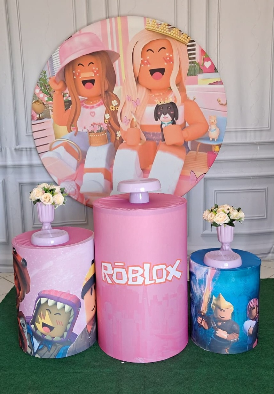 Roblox Menina 02 - Silmara Decorações 