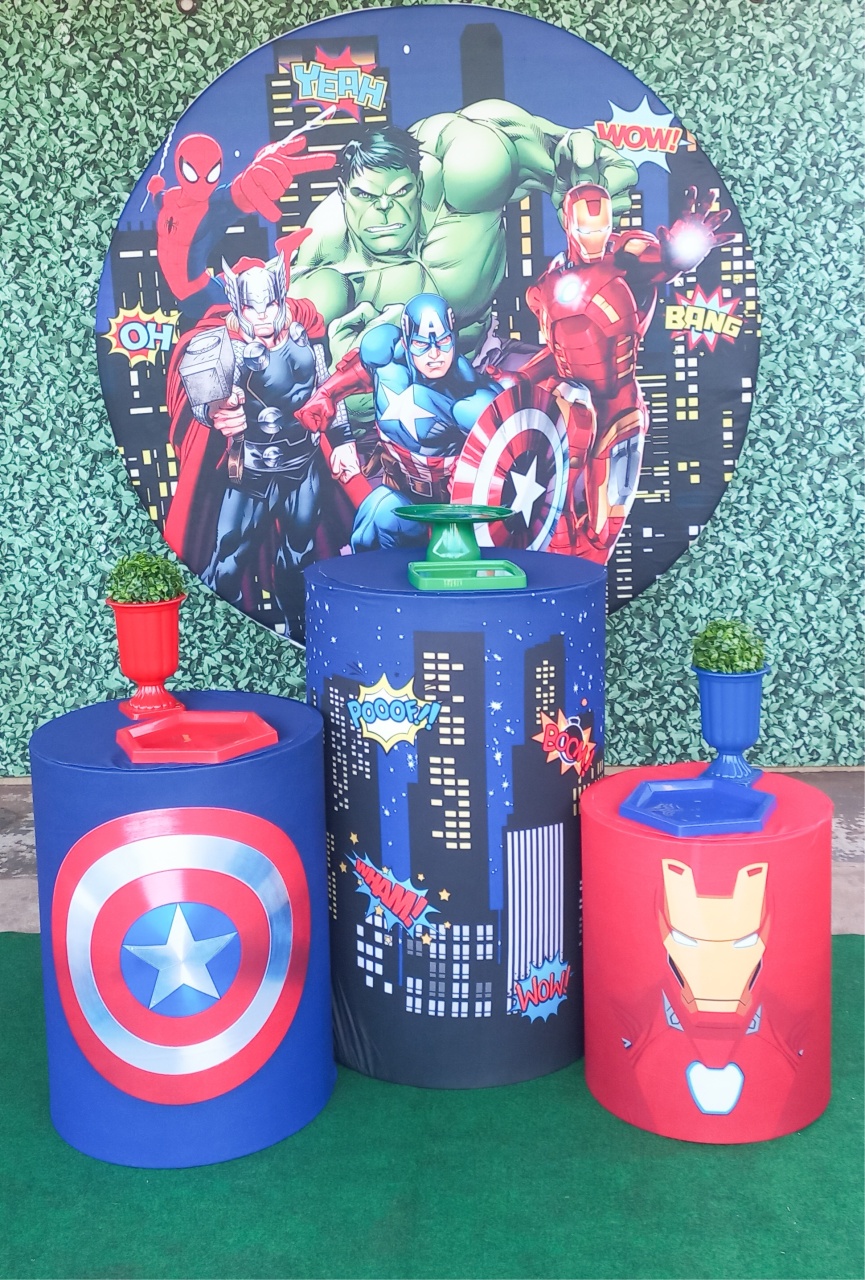Vingadores 01 - Silmara Decorações 