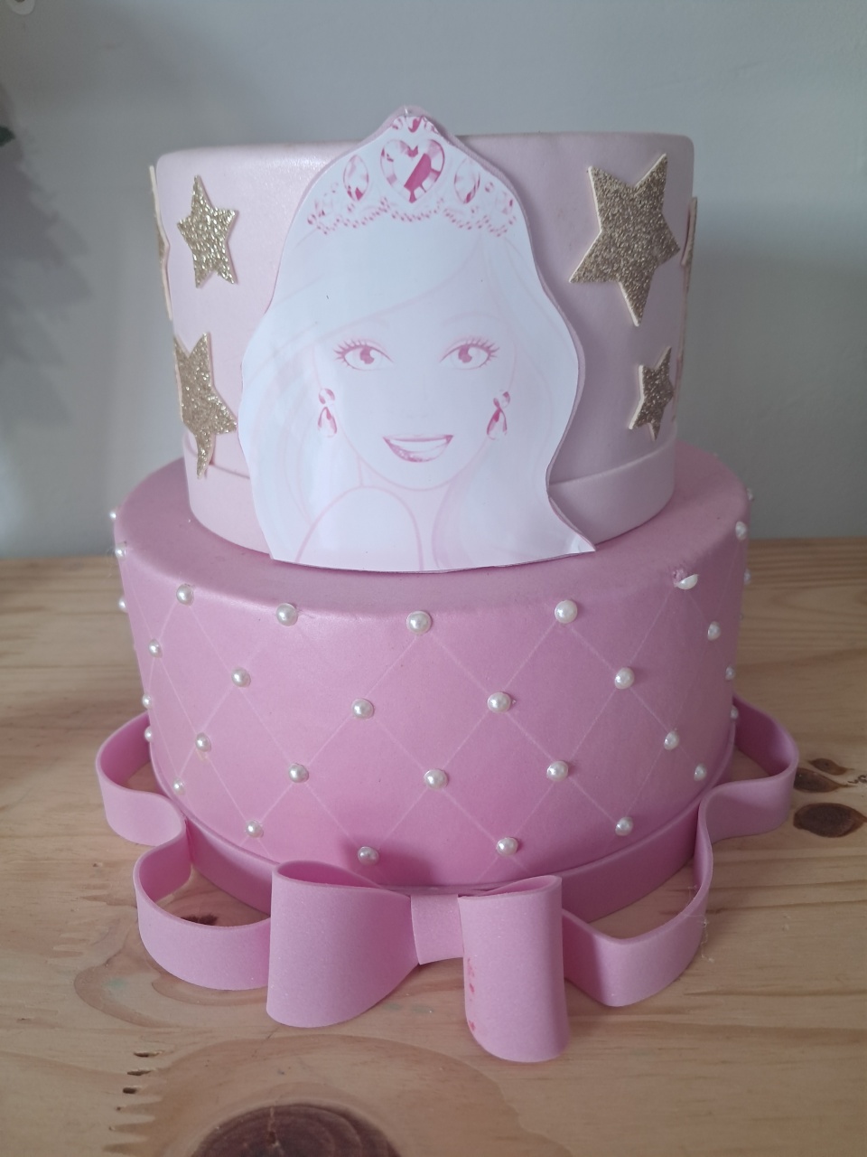 Bolo Cenográfico Barbie - Silmara Decorações 