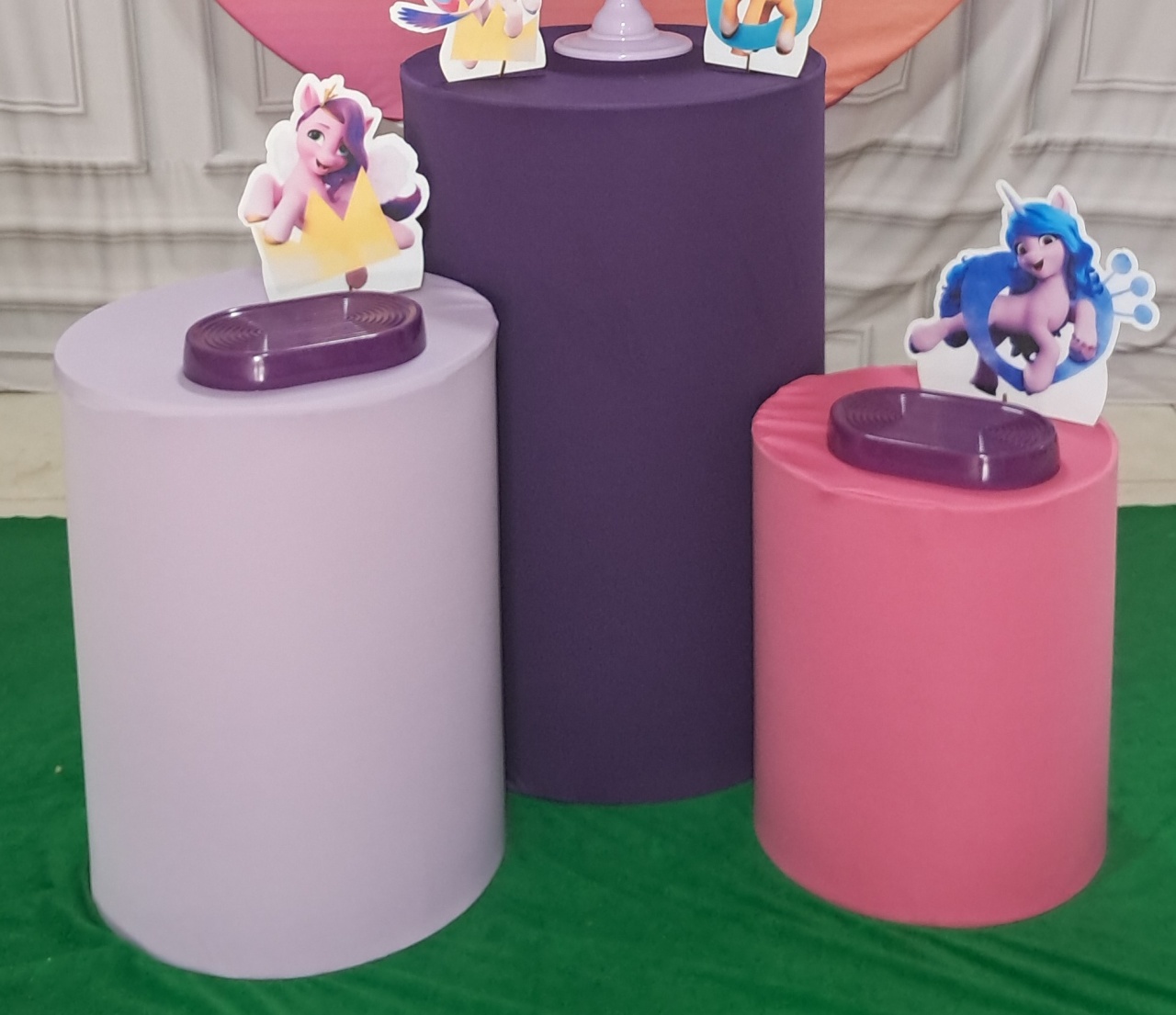 Tecido Capa de Cilindro Little Poney - Silmara Decorações 