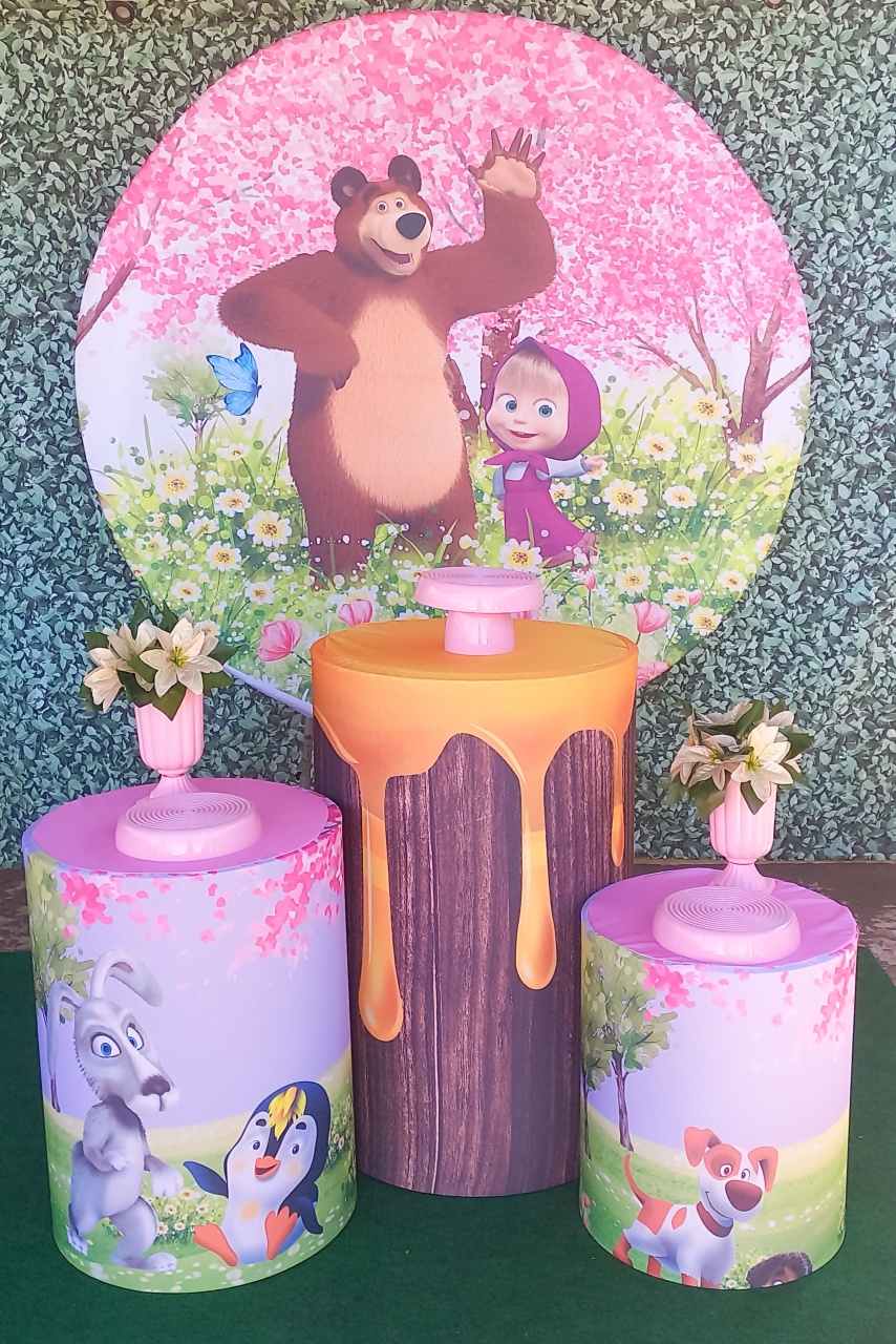 A Marsha E O Urso - Silmara Decorações 