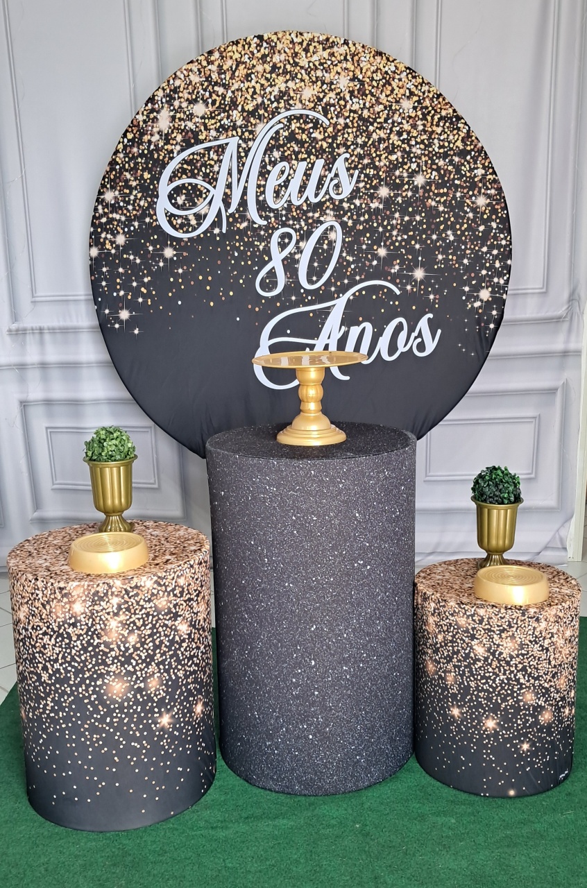 80 Anos - Silmara Decorações 