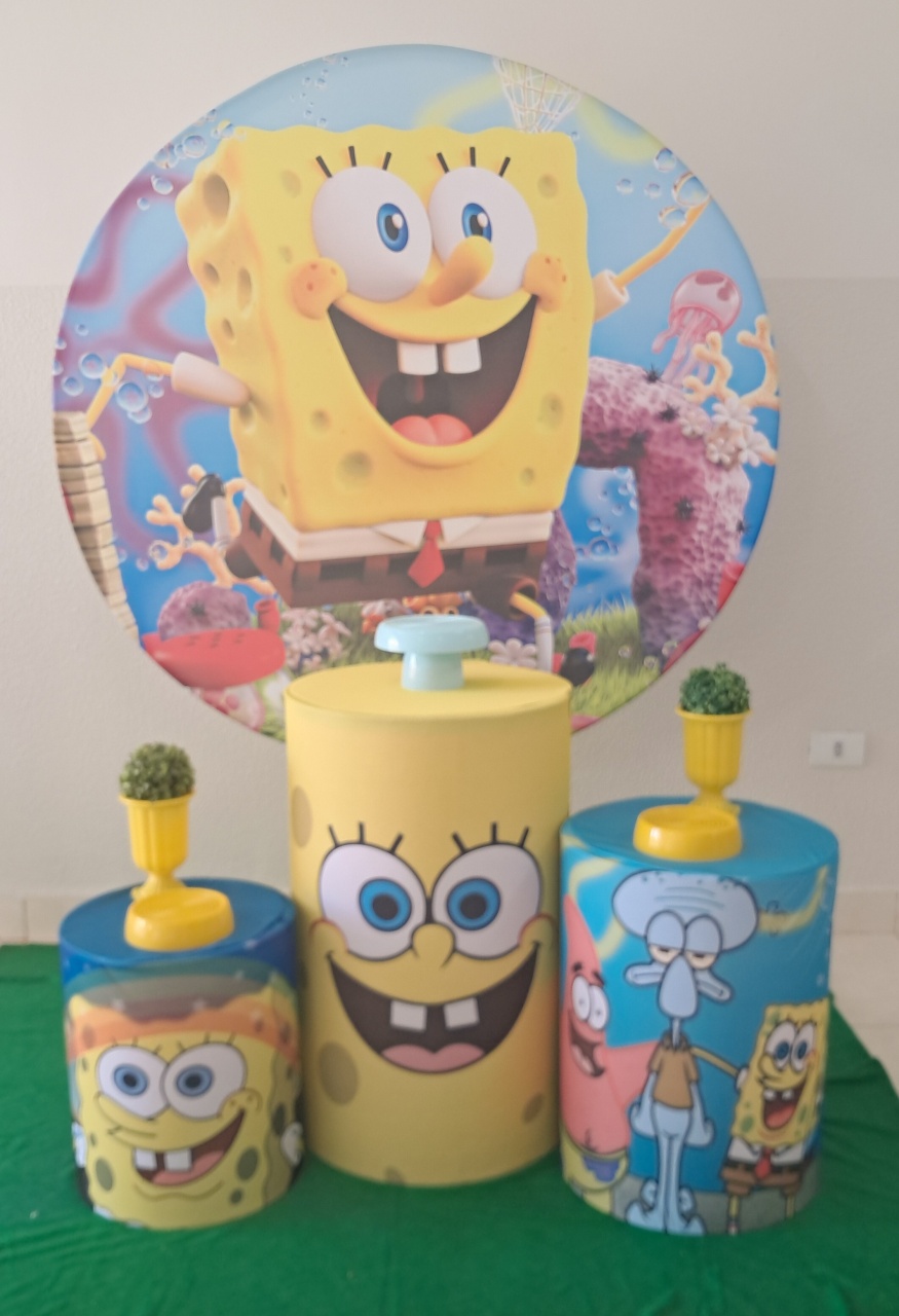 Bob Esponja - Silmara Decorações 