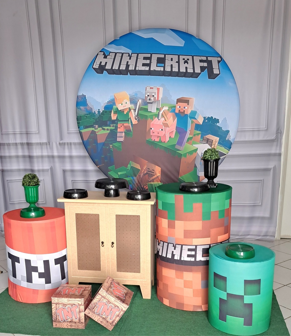 Minecraft   - Silmara Decorações 