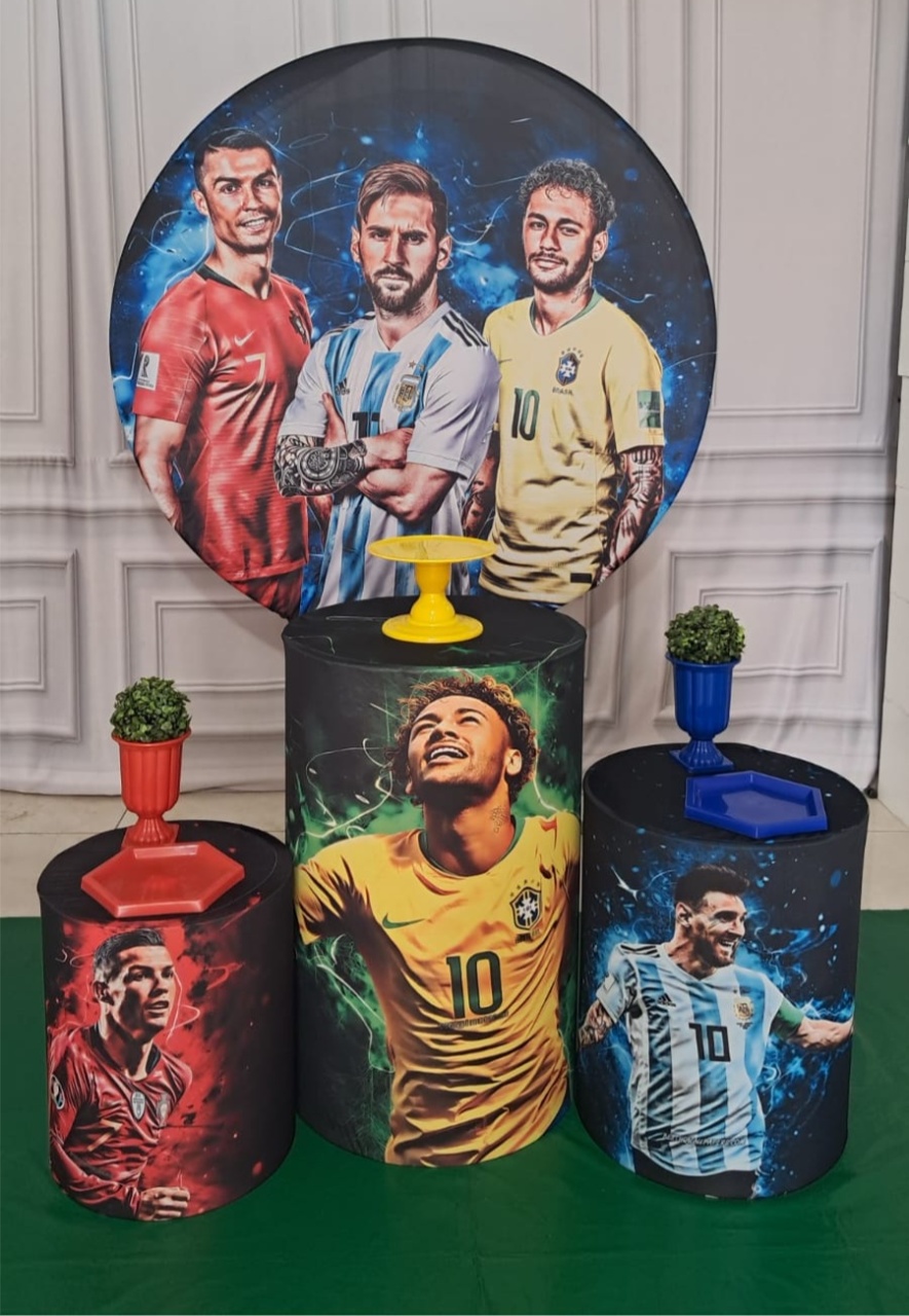 Craques Jogadores - Silmara Decorações 