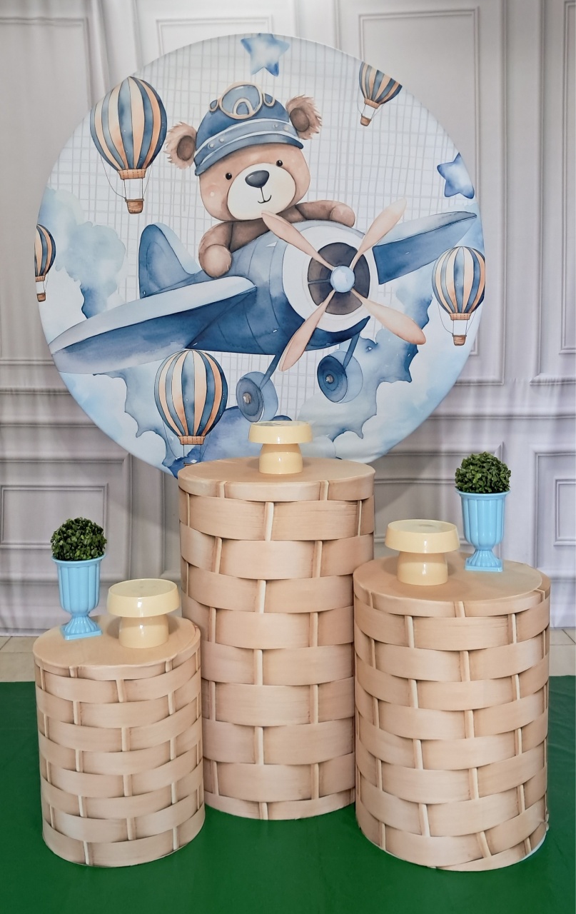 Ursinho Baloeiro - Silmara Decorações 