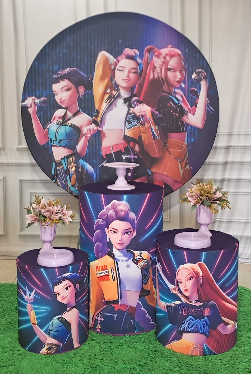As Guerreiras Do Kpop - Silmara Decorações 