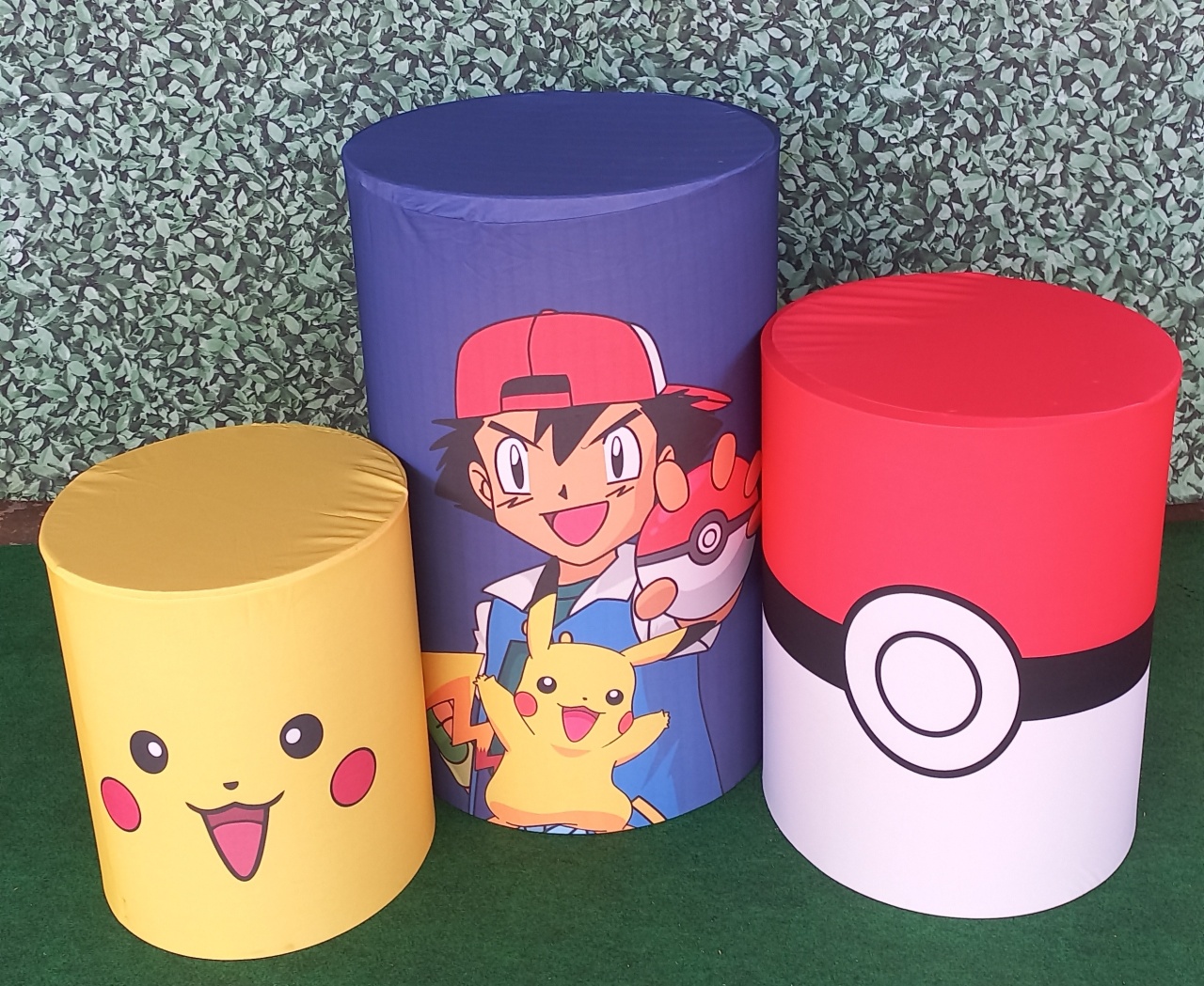 Tecido Capa de Cilindro Pokemon - Silmara Decorações 