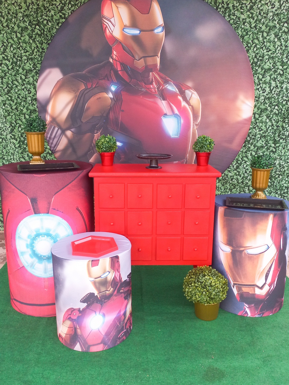 Homem de Ferro - Silmara Decorações 