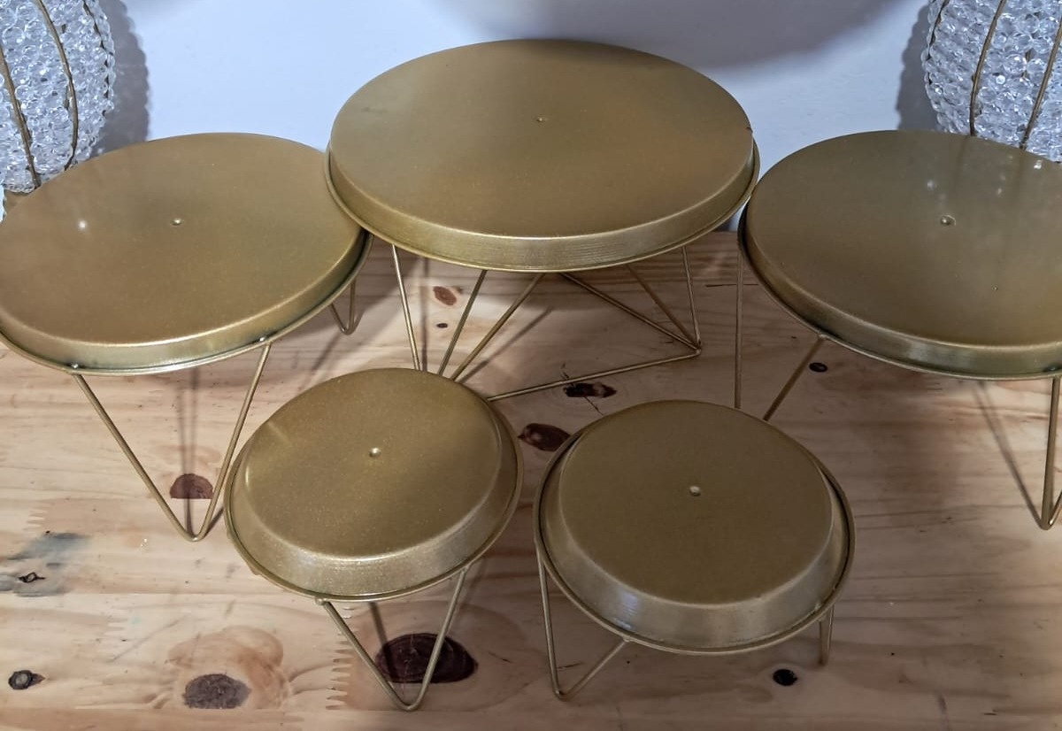 Kit Boleras E Bandejas Chapada - Silmara Decorações 