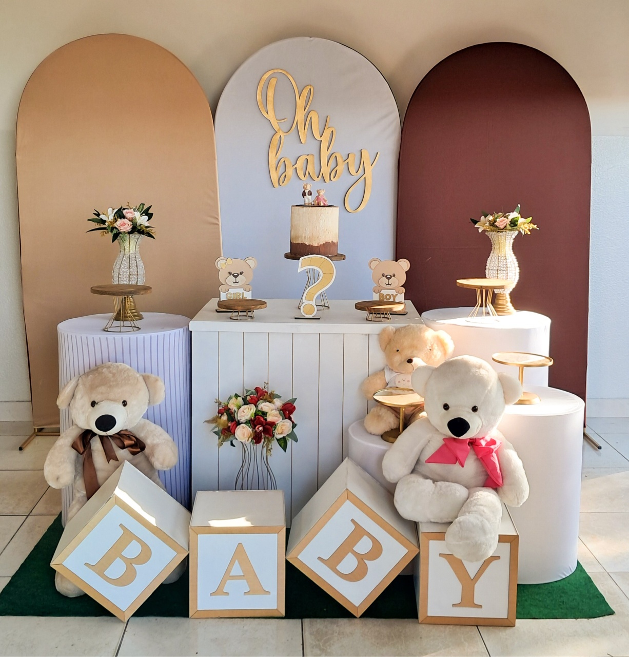 Chá Revelação - Silmara Decorações 