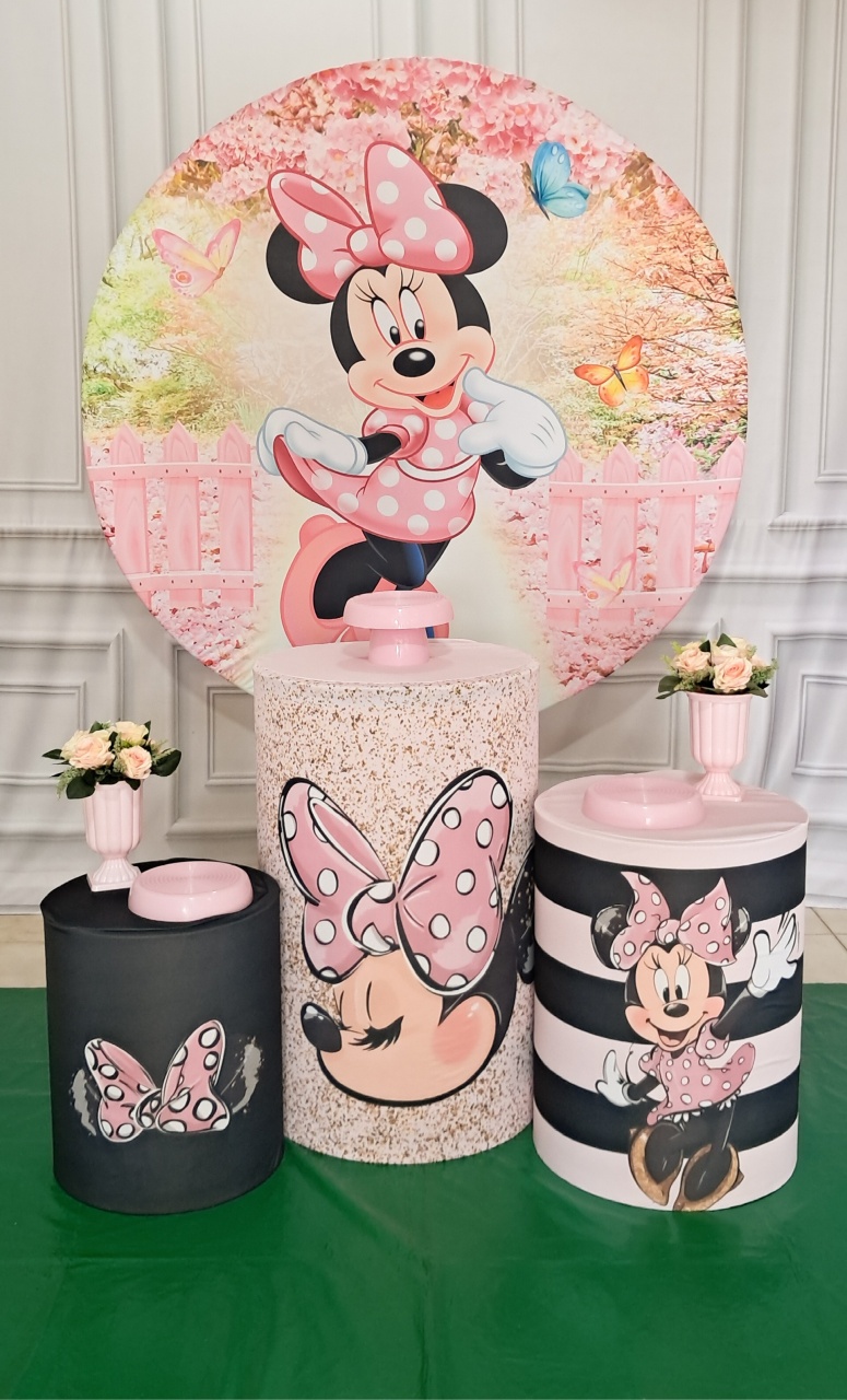 Minnie Rosa 02 - Silmara Decorações 