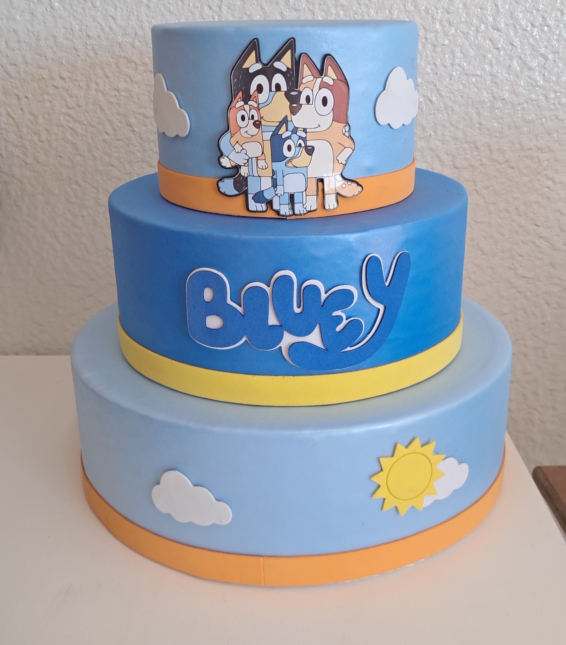 Bolo Cenográfico Bluey  - Silmara Decorações 