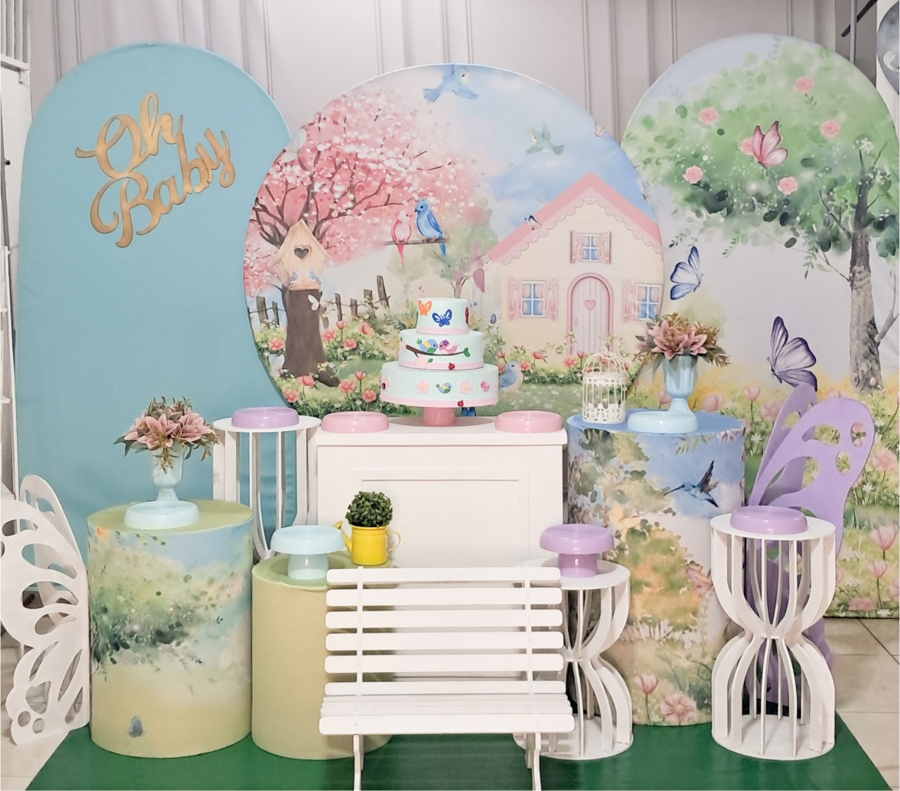 Jardim Encantado Luxo - Silmara Decorações 