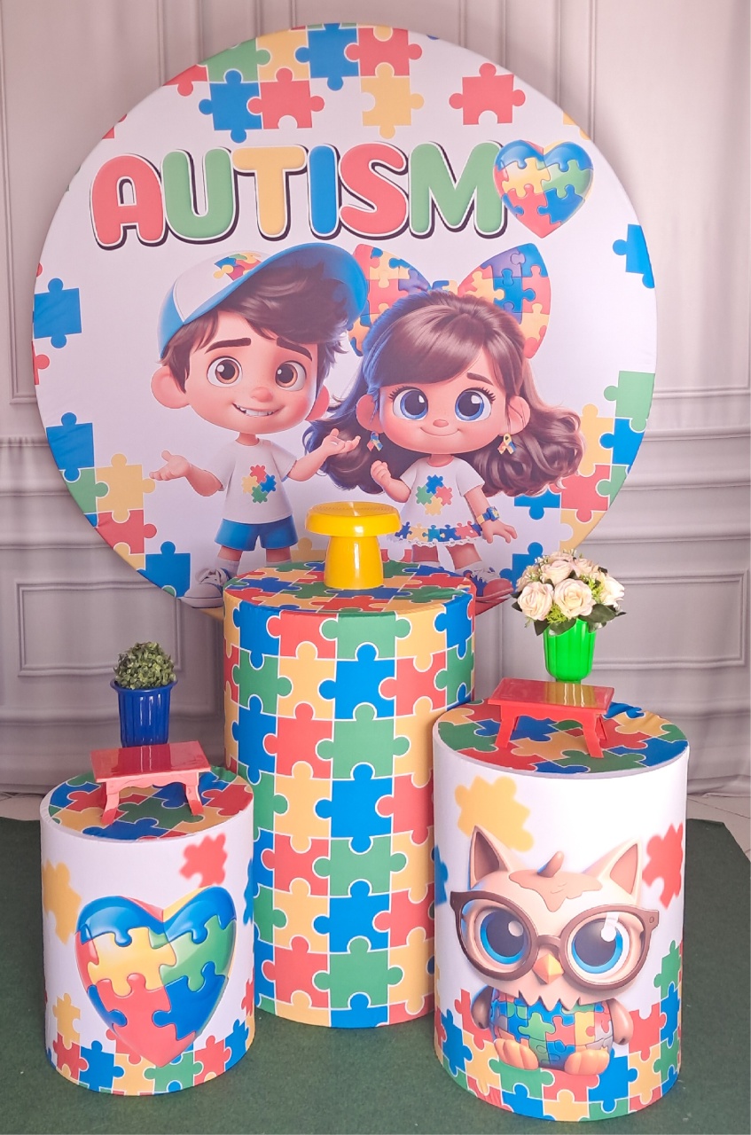 Autismo  - Silmara Decorações 