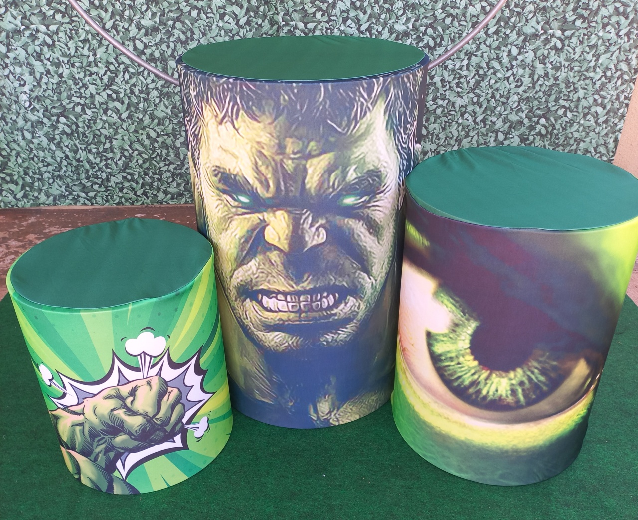 Tecido Capa de Cilindro Hulk - Silmara Decorações 