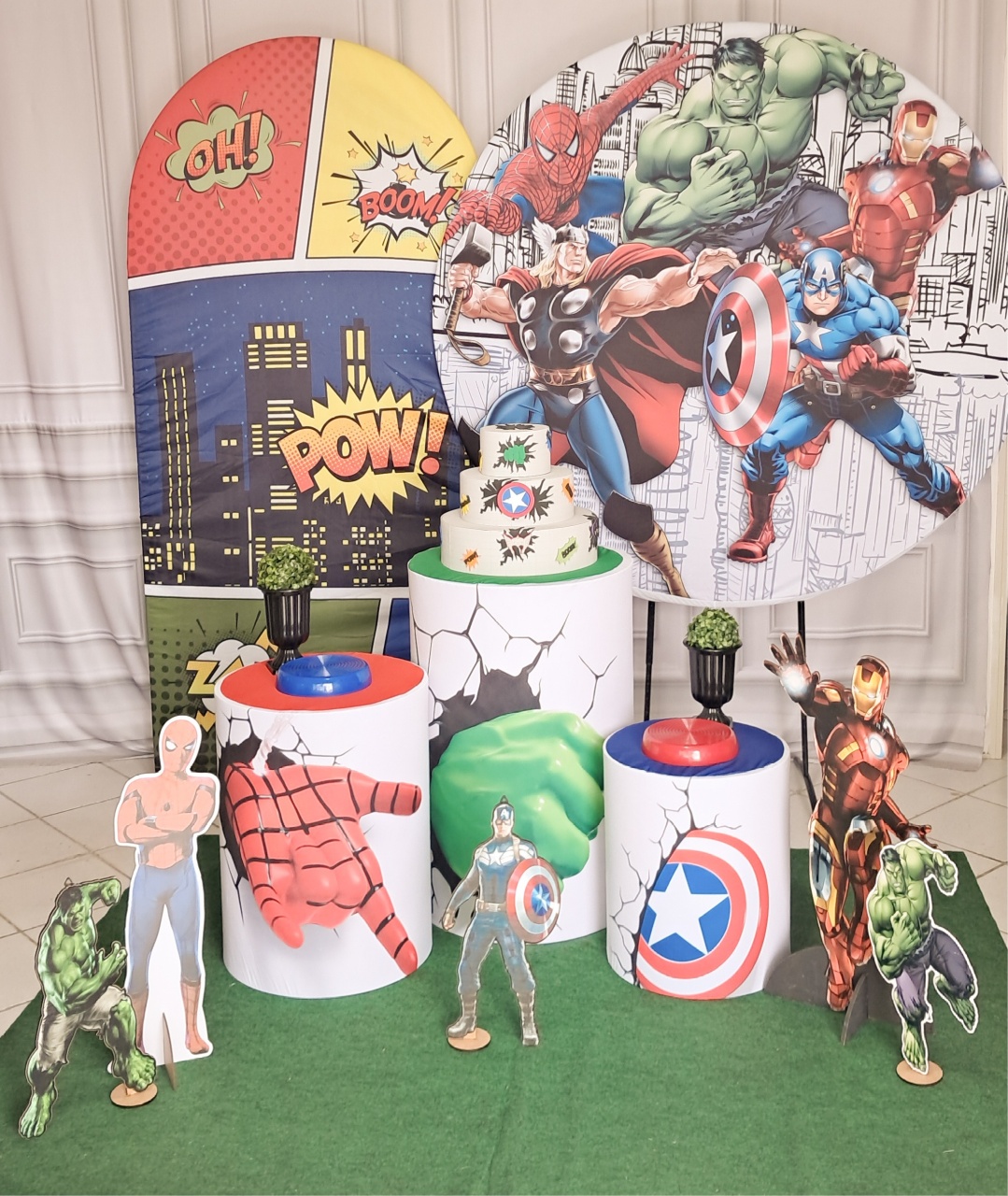 Vingadores  - Silmara Decorações 