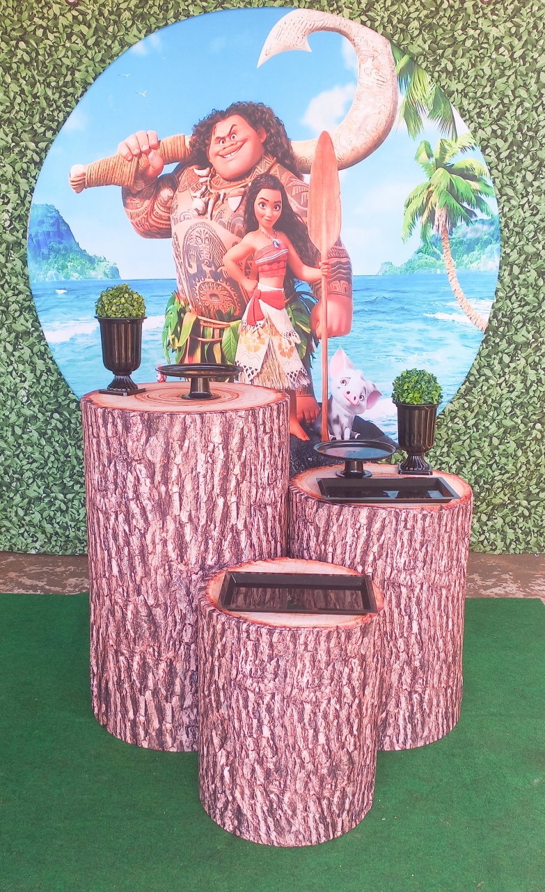 Moana Moça - Silmara Decorações 