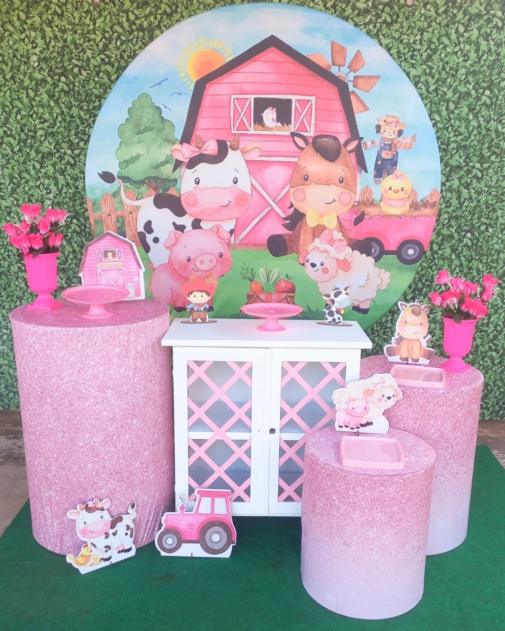 Fazendinha Rosa - Silmara Decorações 