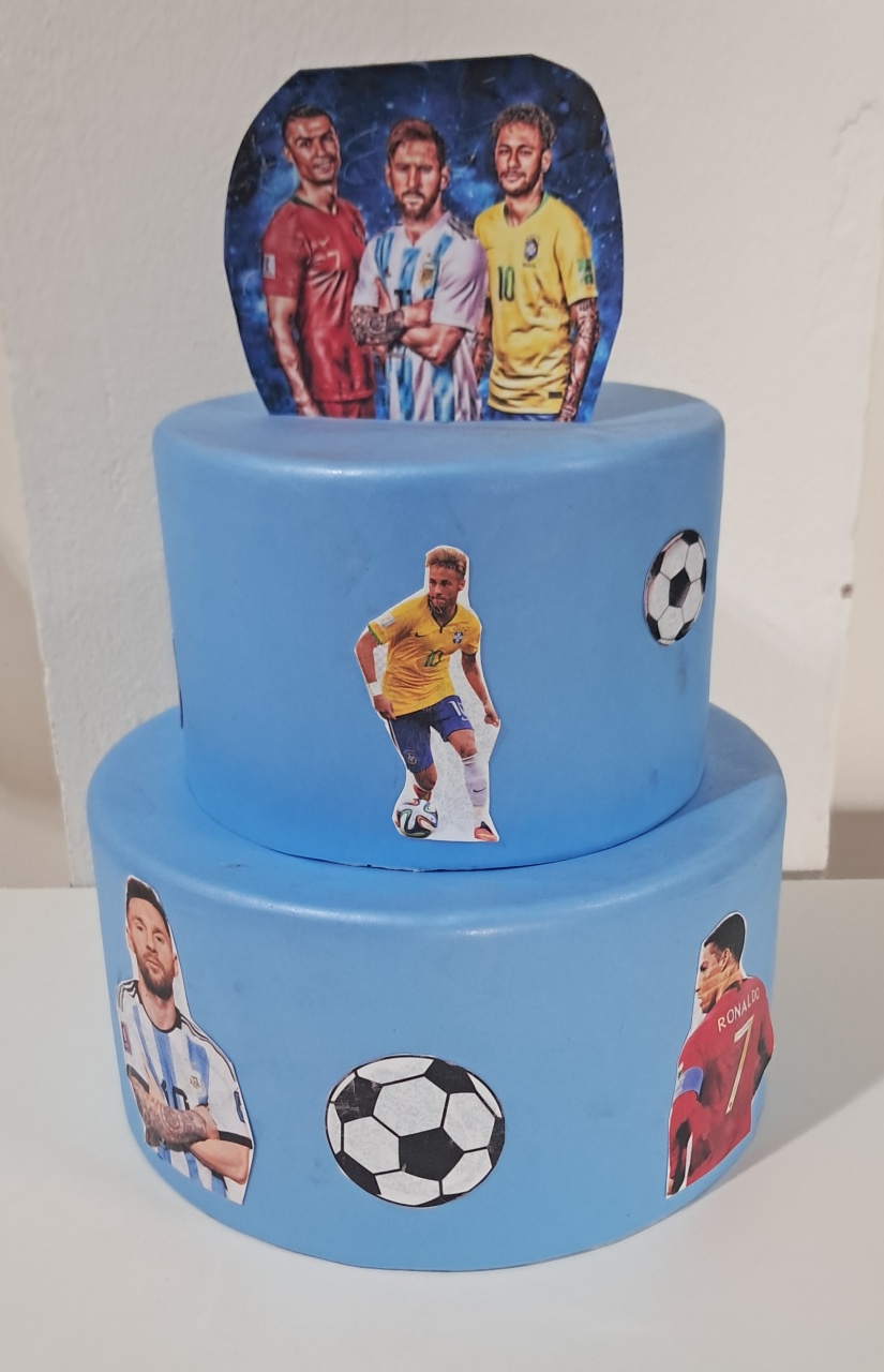 Bolo Cenográfico Craques - Silmara Decorações 