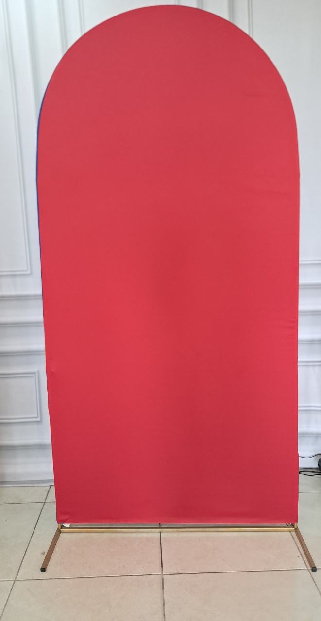 Tecido Painel Romano Vermelho - Silmara Decorações 